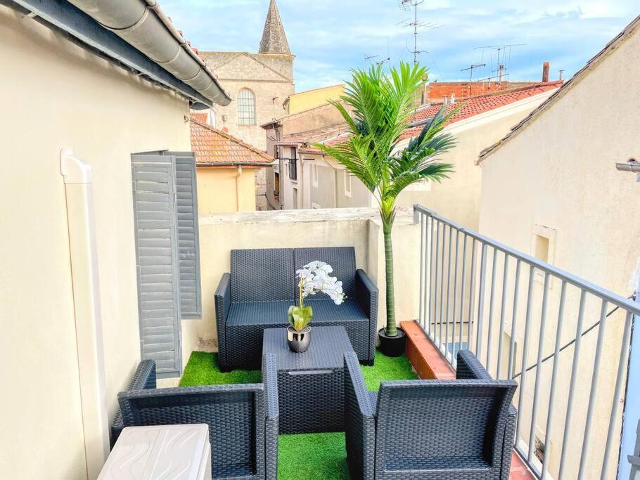Studio Cosy - 2 Pers - Beziers - Centre - Terrasse - Clim Eksteriør billede